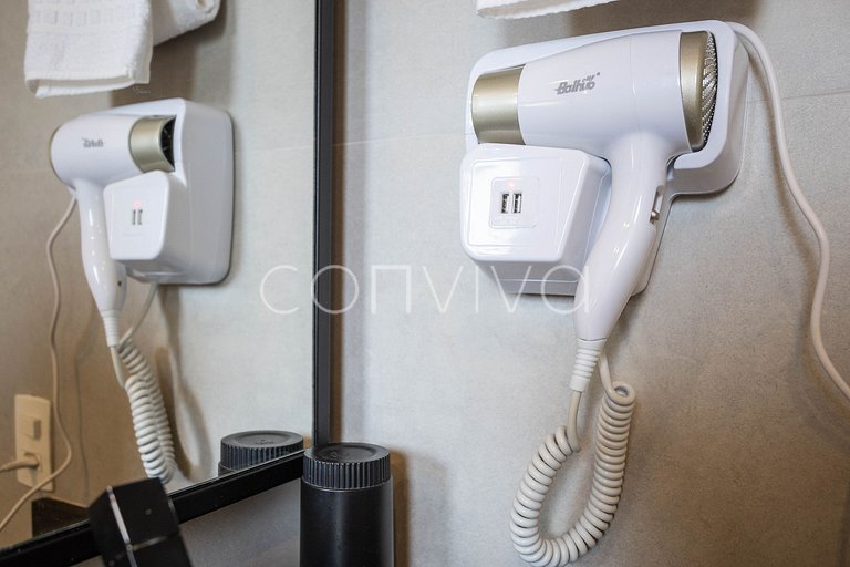 LGN1511B Moderno, 30m² con oficina en casa para 3 huéspedes