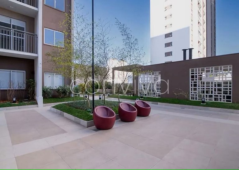 LGN1511B Moderno, 30m² con oficina en casa para 3 huéspedes