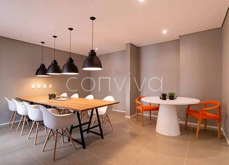 LGN1511B Moderno, 30m² c/Home Office p/3 hóspedes