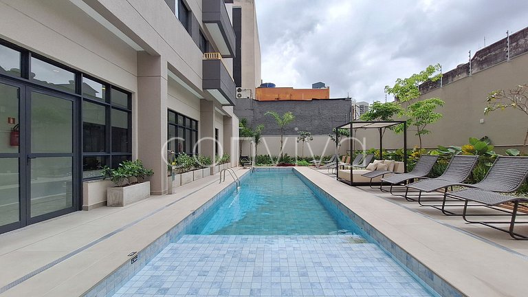 TOD1407 Ap p/3 hospedes no melhor da Vila Olímpia