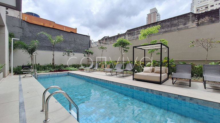 TOD1407 Ap p/3 hospedes no melhor da Vila Olímpia