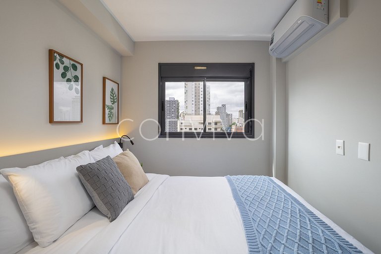 TOD1407 Ap p/3 hospedes no melhor da Vila Olímpia