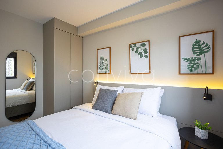 TOD1407 Ap p/3 hospedes no melhor da Vila Olímpia