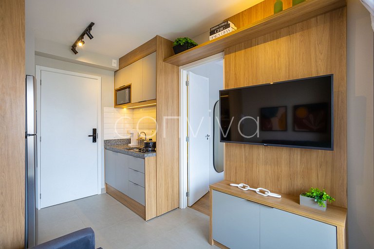TOD1407 Ap p/3 hospedes no melhor da Vila Olímpia