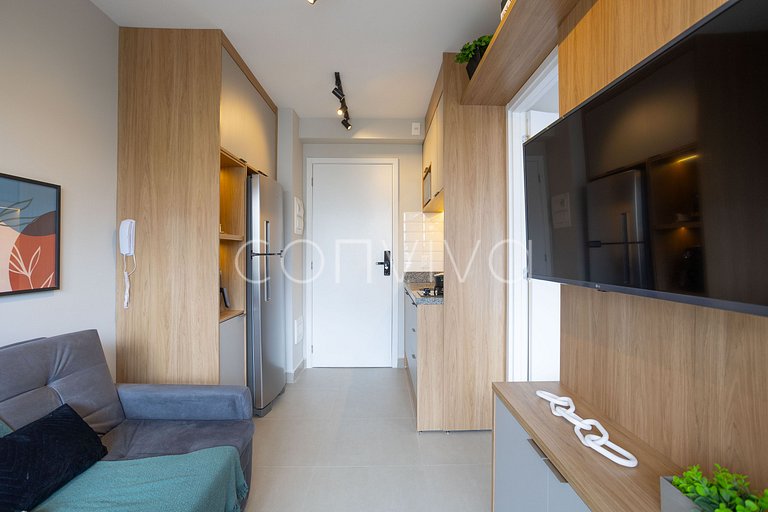TOD1407 Ap p/3 hospedes no melhor da Vila Olímpia