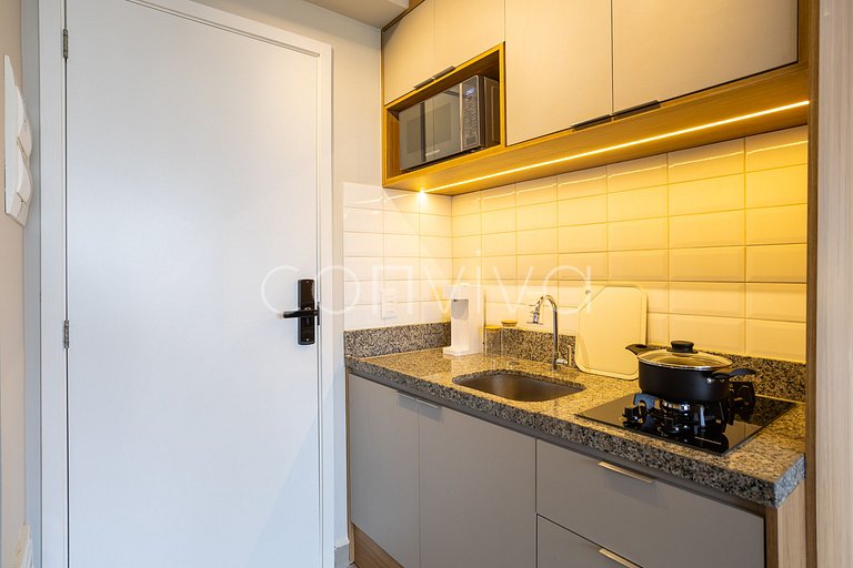TOD1407 Ap p/3 hospedes no melhor da Vila Olímpia