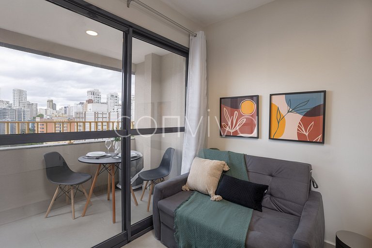 TOD1407 Ap p/3 hospedes no melhor da Vila Olímpia