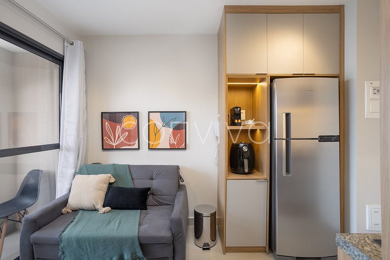 TOD1407 Ap p/3 hospedes no melhor da Vila Olímpia