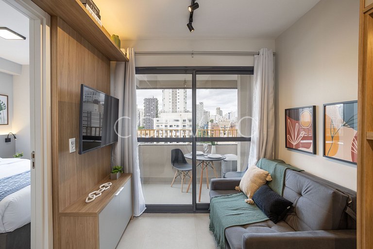 TOD1407 Ap p/3 hospedes no melhor da Vila Olímpia