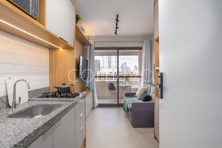 TOD1407 Ap p/3 hospedes no melhor da Vila Olímpia