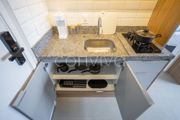 TOD1407 Ap p/3 hospedes no melhor da Vila Olímpia