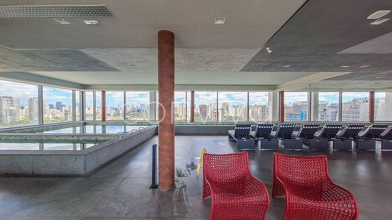 FYM1117 Amazing view 11th floor | Moema | Premium