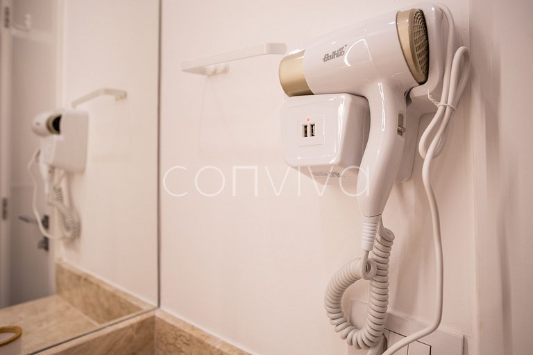 FYM1117 Vista incrível 11º andar c/piscina | Moema