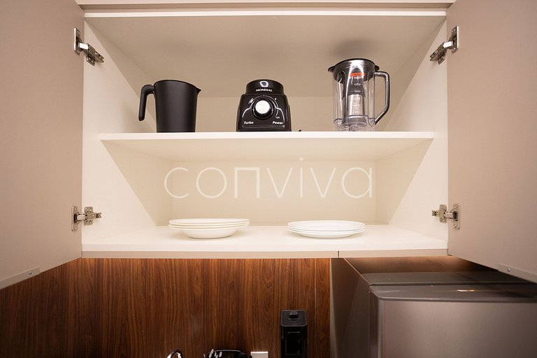 FYM1117 Vista incrível 11º andar c/piscina | Moema