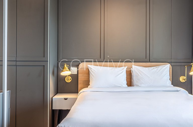 FI173 Studio elegante no Forma Itaim