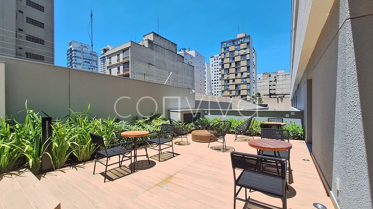 NIP1001 Panoramic view from the 10th floor | Paulista