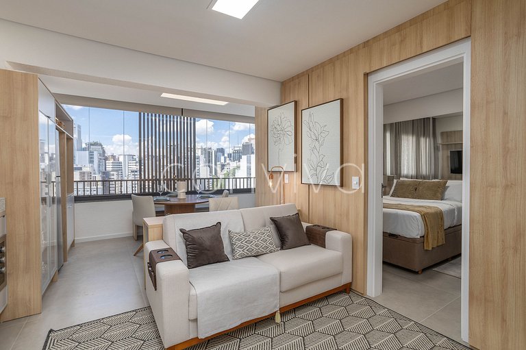 NIP1001 Vista panorâmica do 10º andar | Paulista