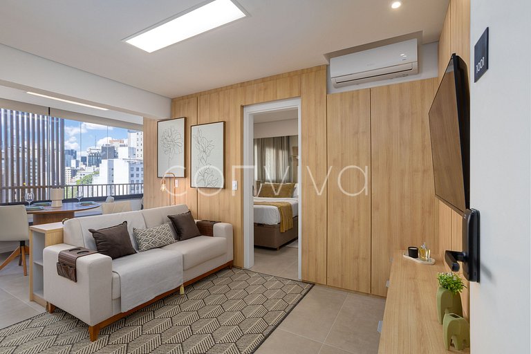 NIP1001 Vista panorâmica do 10º andar | Paulista