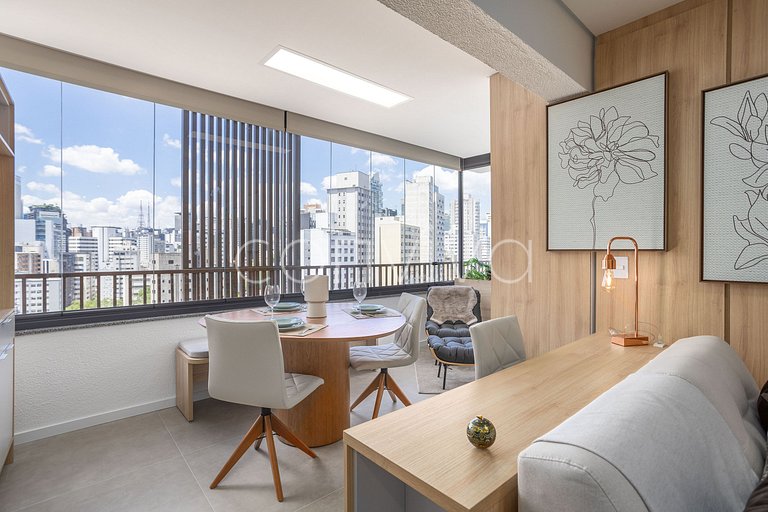 NIP1001 Vista panorâmica do 10º andar | Paulista