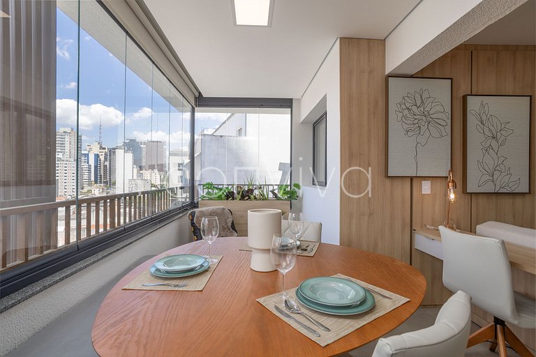 NIP1001 Vista panorâmica do 10º andar | Paulista