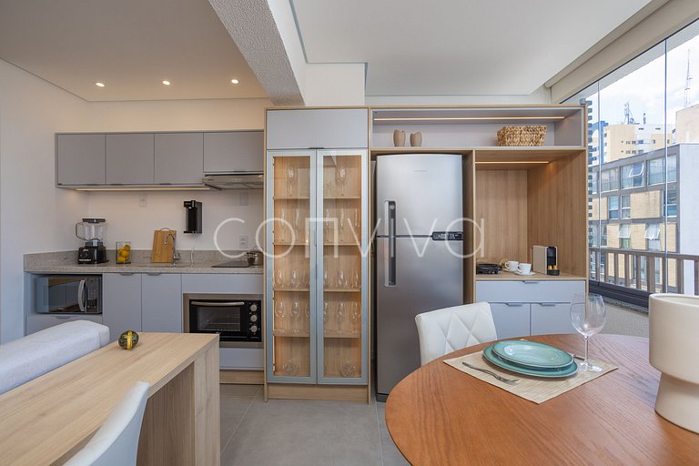 NIP1001 Vista panorâmica do 10º andar | Paulista