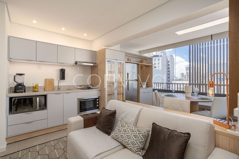 NIP1001 Vista panorâmica do 10º andar | Paulista