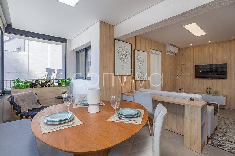 NIP1001 Vista panorâmica do 10º andar | Paulista