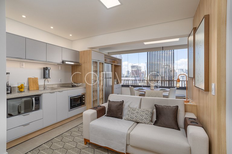 NIP1001 Vista panorâmica do 10º andar | Paulista