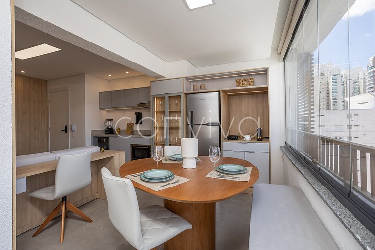 NIP1001 Vista panorâmica do 10º andar | Paulista