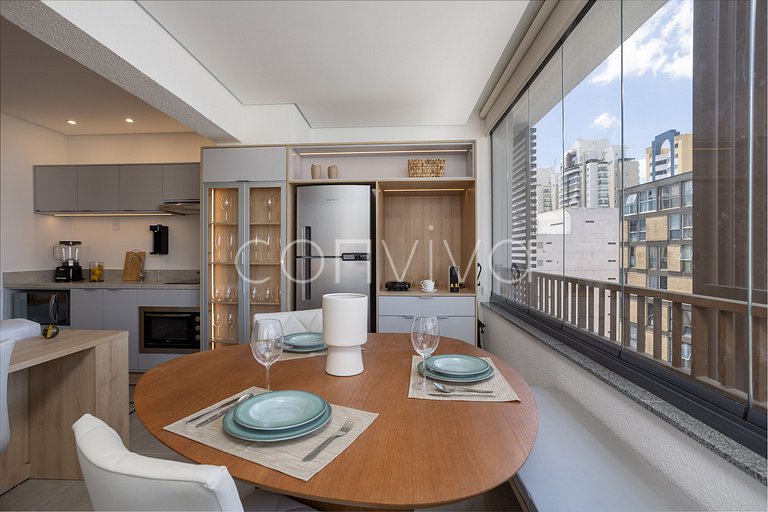 NIP1001 Panoramic view from the 10th floor | Paulista