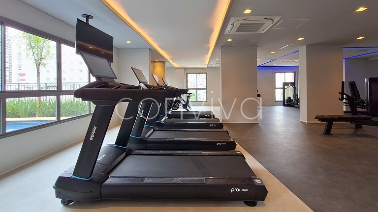 NOV1512 Vista incrível do 15º andar c/ piscina