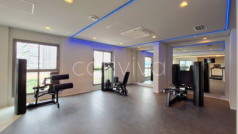 NOV1512 Vista incrível do 15º andar c/ piscina