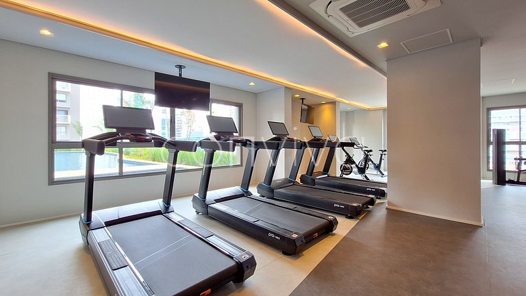 NOV1512 Vista incrível do 15º andar c/ piscina