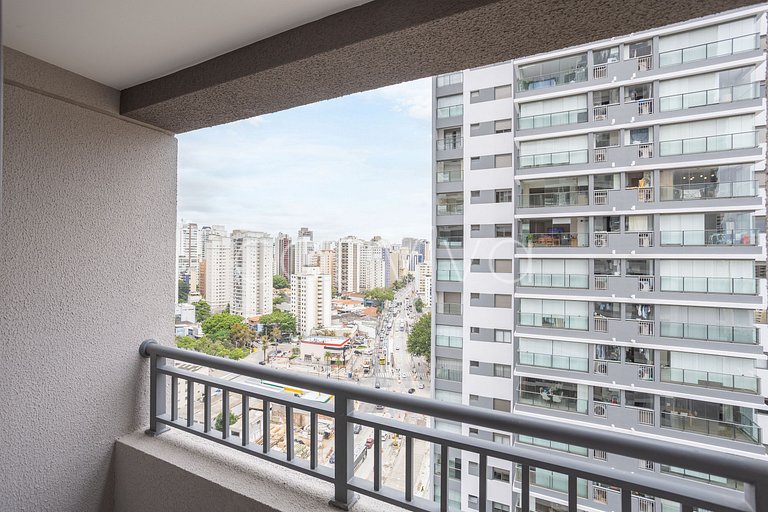 NOV1512 Vista do 15º andar c/ piscina + wi-fi