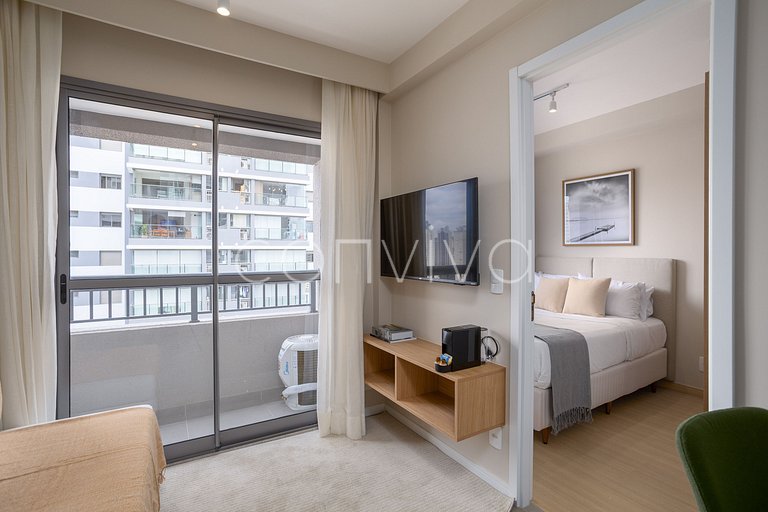 NOV1512 Vista do 15º andar c/ piscina + wi-fi