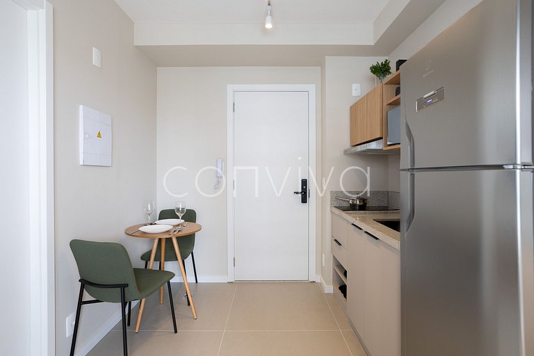 NOV1512 Vista incrível do 15º andar c/ piscina