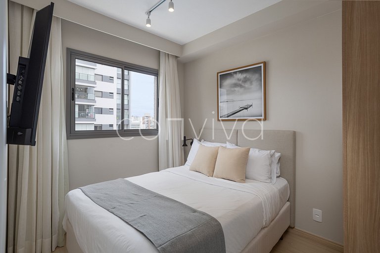 NOV1512 Vista do 15º andar c/ piscina + wi-fi