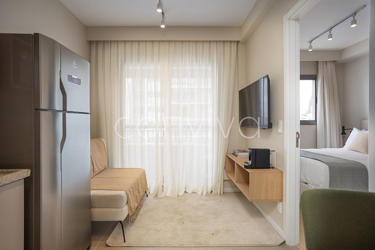 NOV1512 Vista incrível do 15º andar c/ piscina