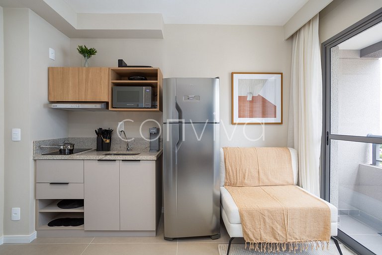 NOV1512 Vista do 15º andar c/ piscina + wi-fi