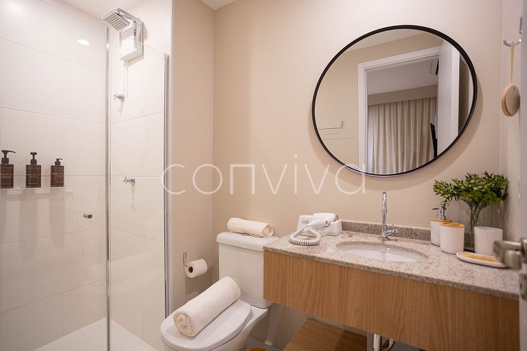 NOV1512 Vista do 15º andar c/ piscina + wi-fi