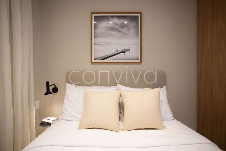 NOV1512 Vista incrível do 15º andar c/ piscina