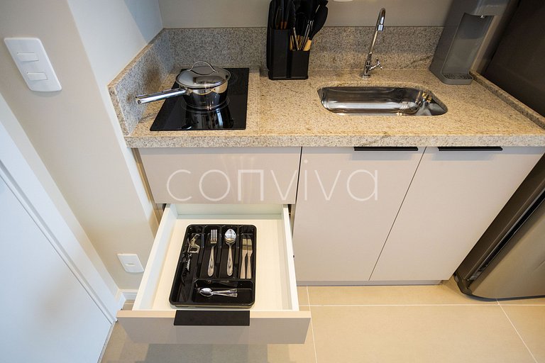 NOV1512 Vista do 15º andar c/ piscina + wi-fi