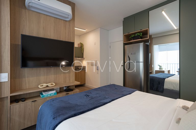 NAG0208 Studio novo em Pinheiros – Próximo a Tudo!