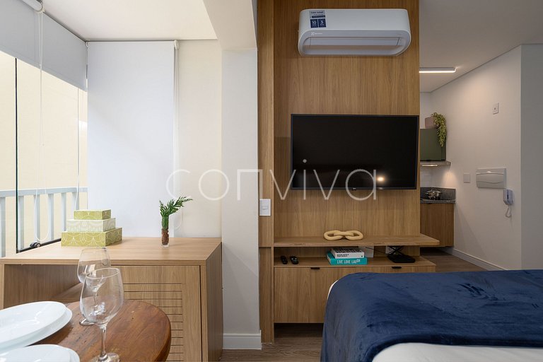 NAG0208 Studio novo em Pinheiros – Próximo a Tudo!