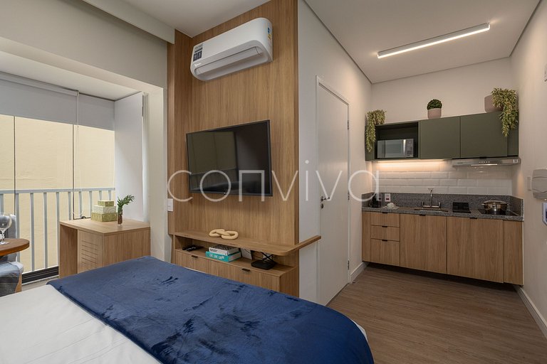 NAG0208 Studio novo em Pinheiros – Próximo a Tudo!