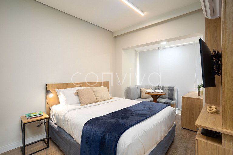 NAG0208 Studio novo em Pinheiros – Próximo a Tudo!