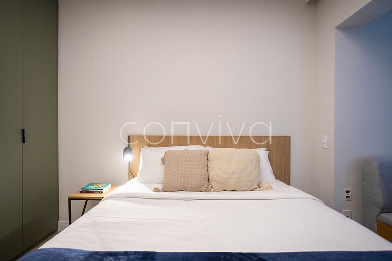 NAG0208 Studio novo em Pinheiros – Próximo a Tudo!