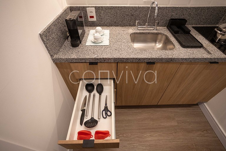 NAG0208 Studio novo em Pinheiros – Próximo a Tudo!