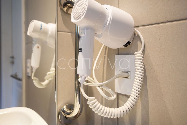 NAG0208 Studio novinho! Piscina + Wifi | Pinheiros