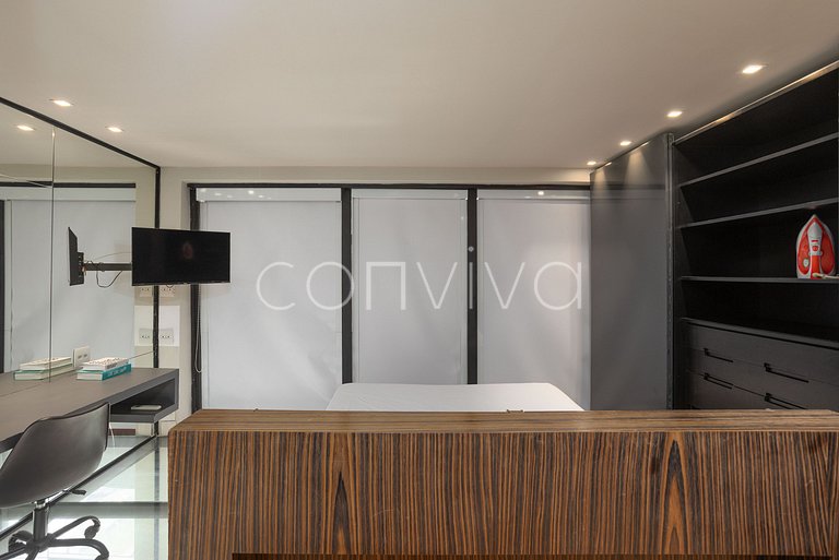 URB1403 Duplex 14º andar c/vista e vaga Itaim Bibi